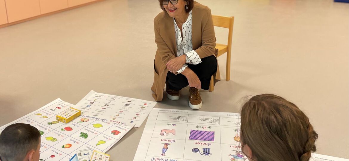 Stadträtin Josseck-Herdt mit dem Pilotprojekt 