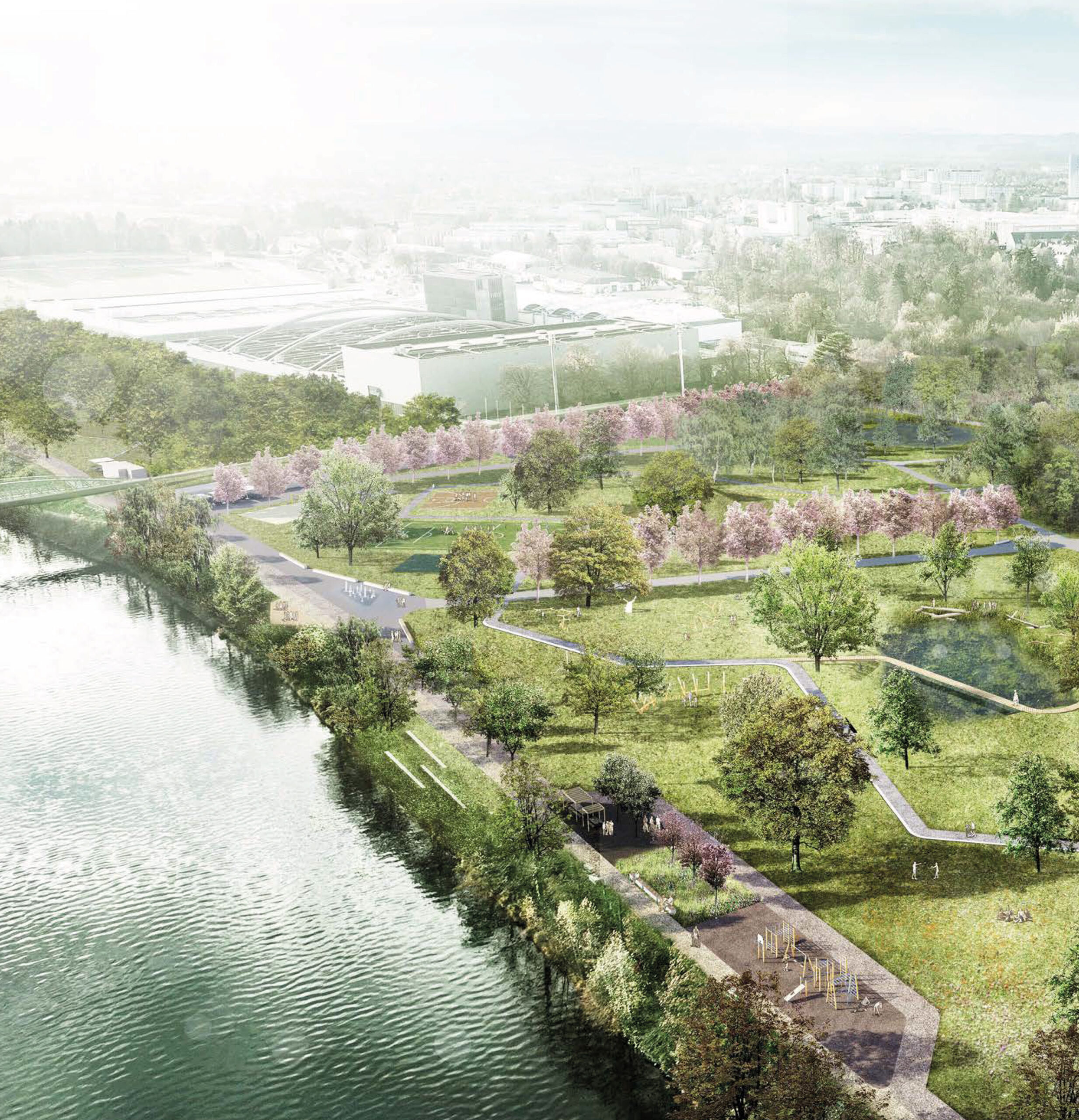 Visualisierung Volksgarten
