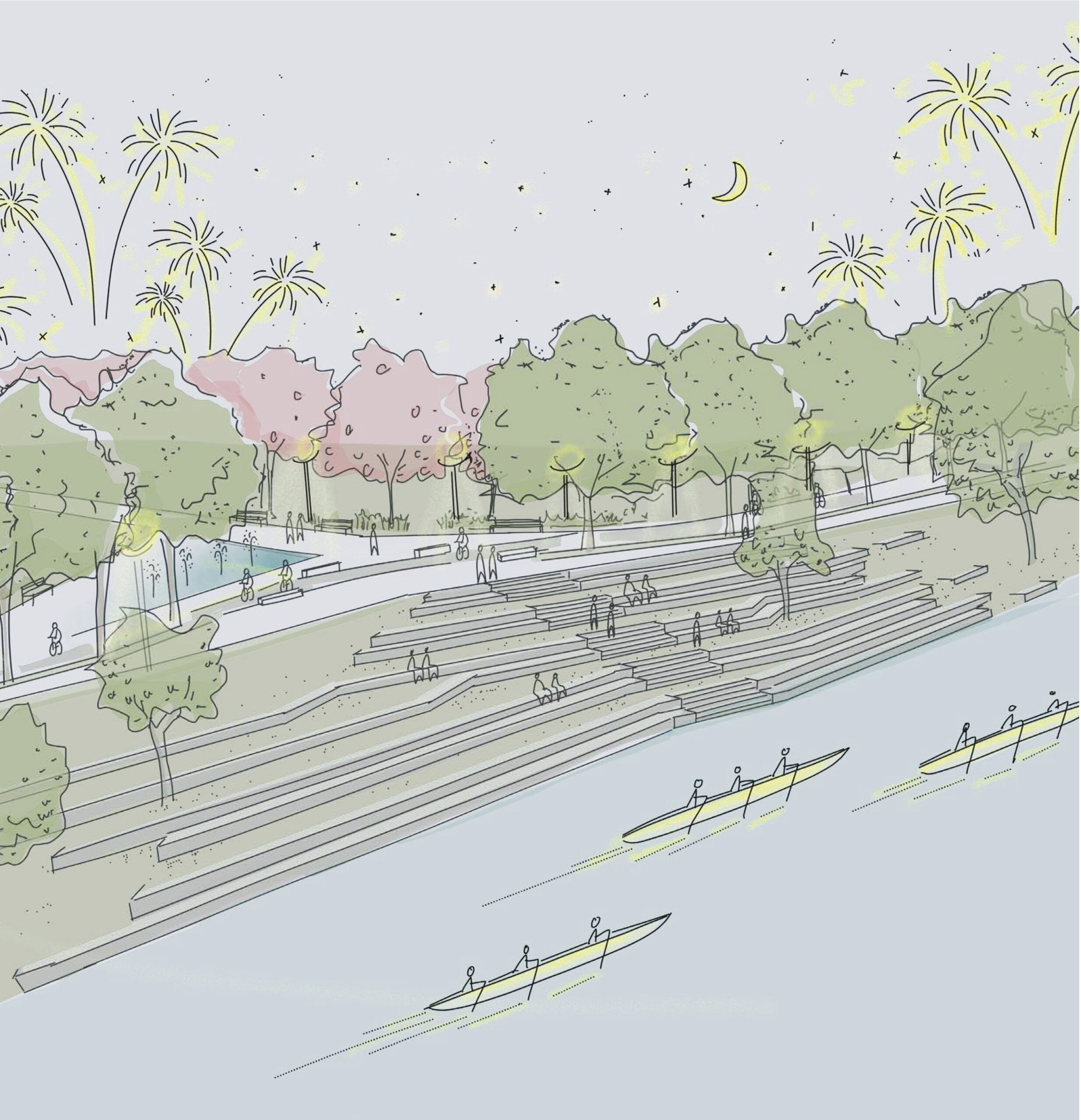 Visualisierung Volksgarten
