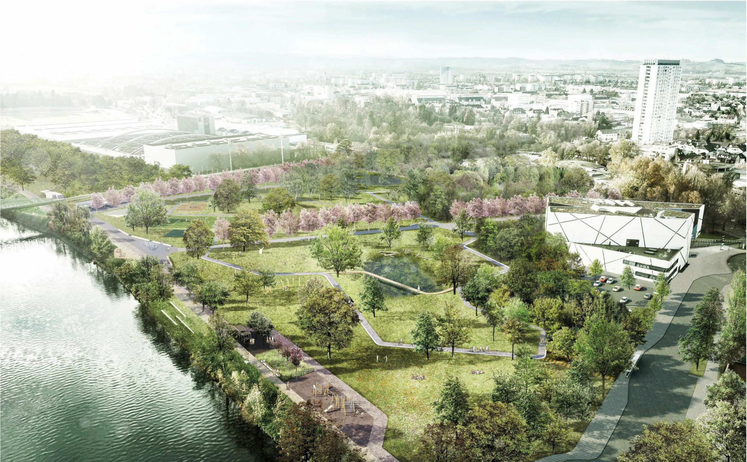 Visualisierung Volksgarten