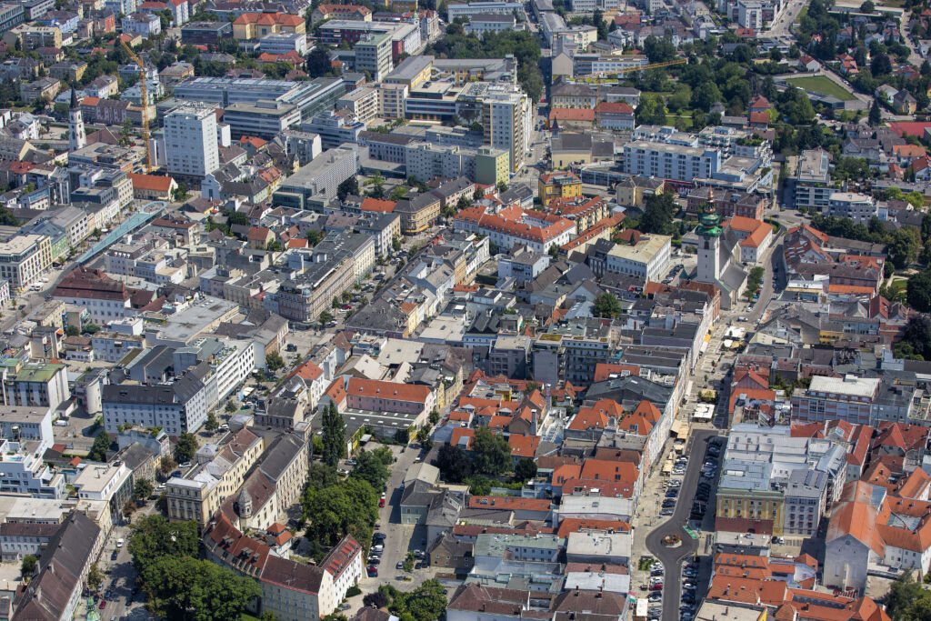 Luftbild Stadt Wels